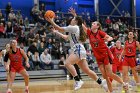 WBBall vs BSU  Wheaton College women's basketball vs Bridgewater State University. - Photo By: KEITH NORDSTROM : Wheaton, basketball